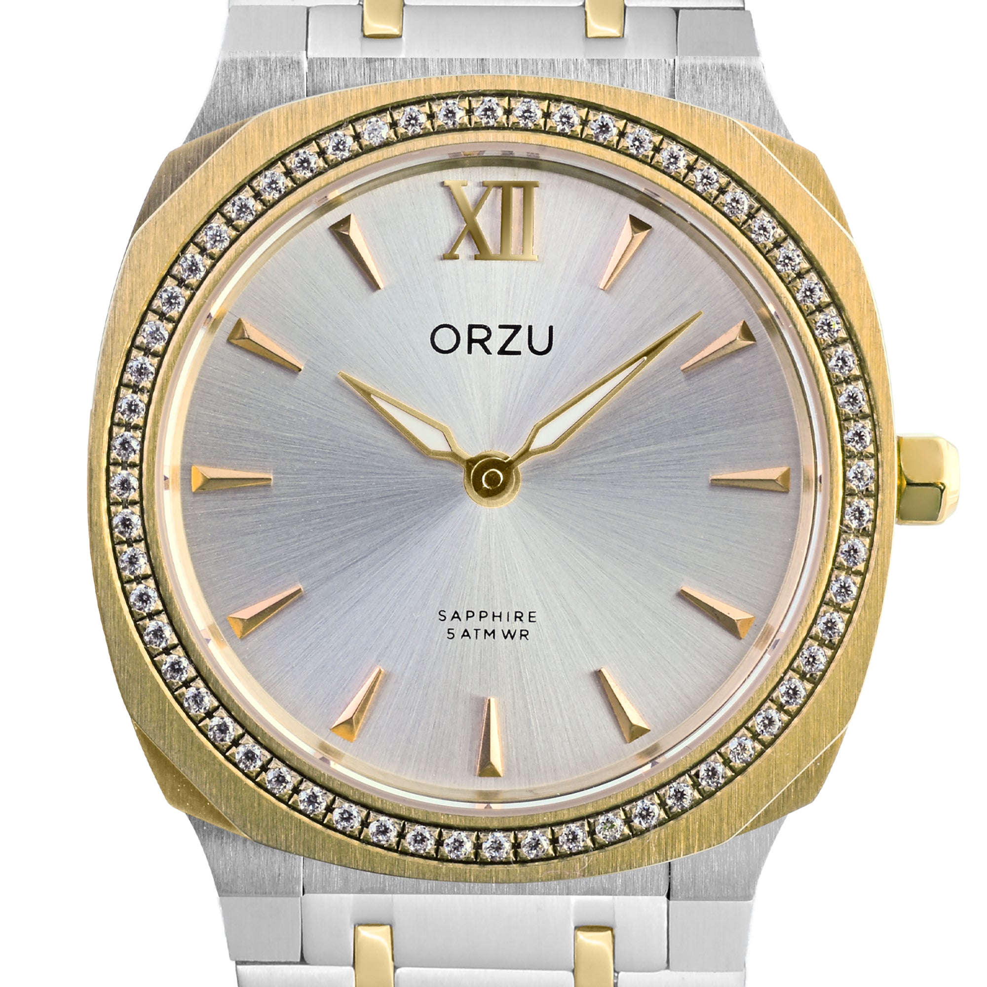 ORZU Analog Silver Dial Women's Watch