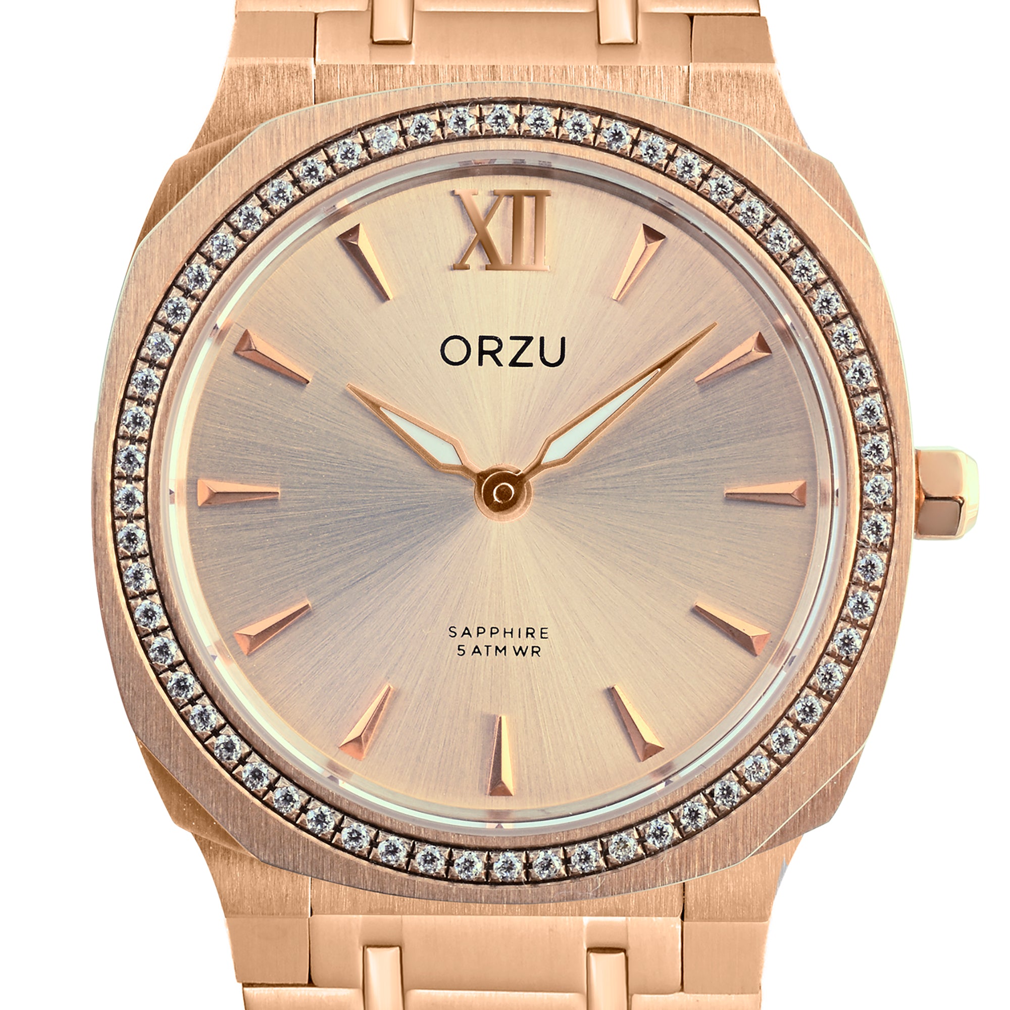 ORZU Analog Rose Gold Dial Women's Watch
