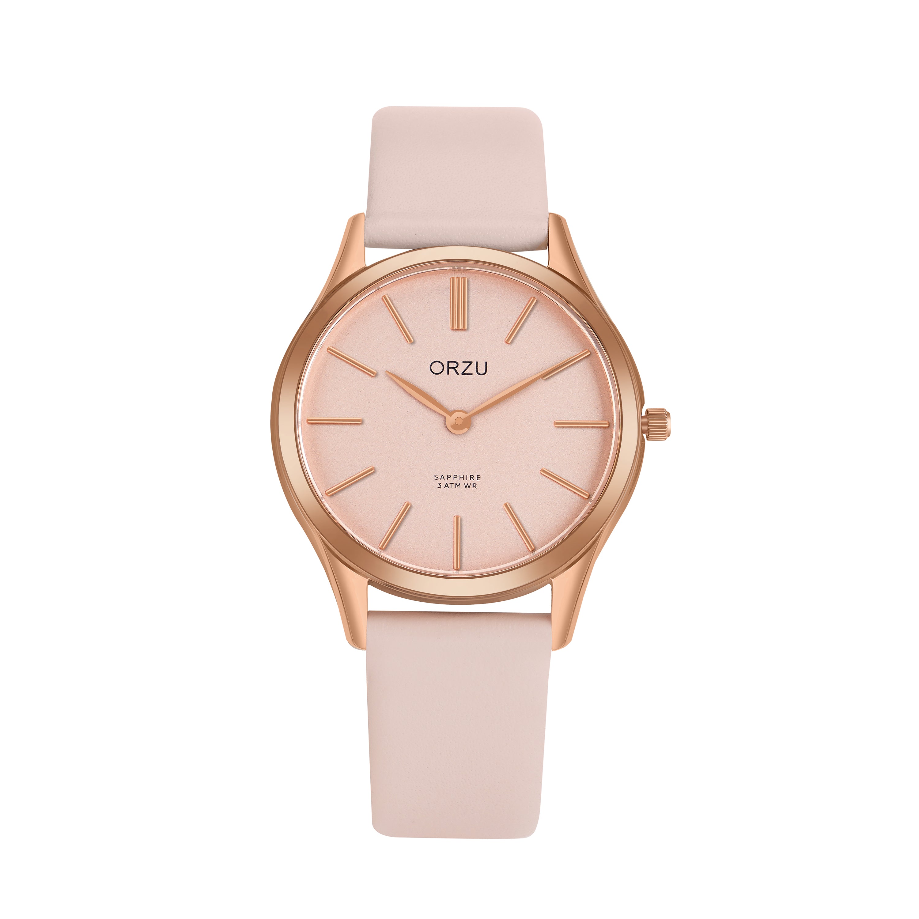 ORZU Analog Pink Dial Women's Watch