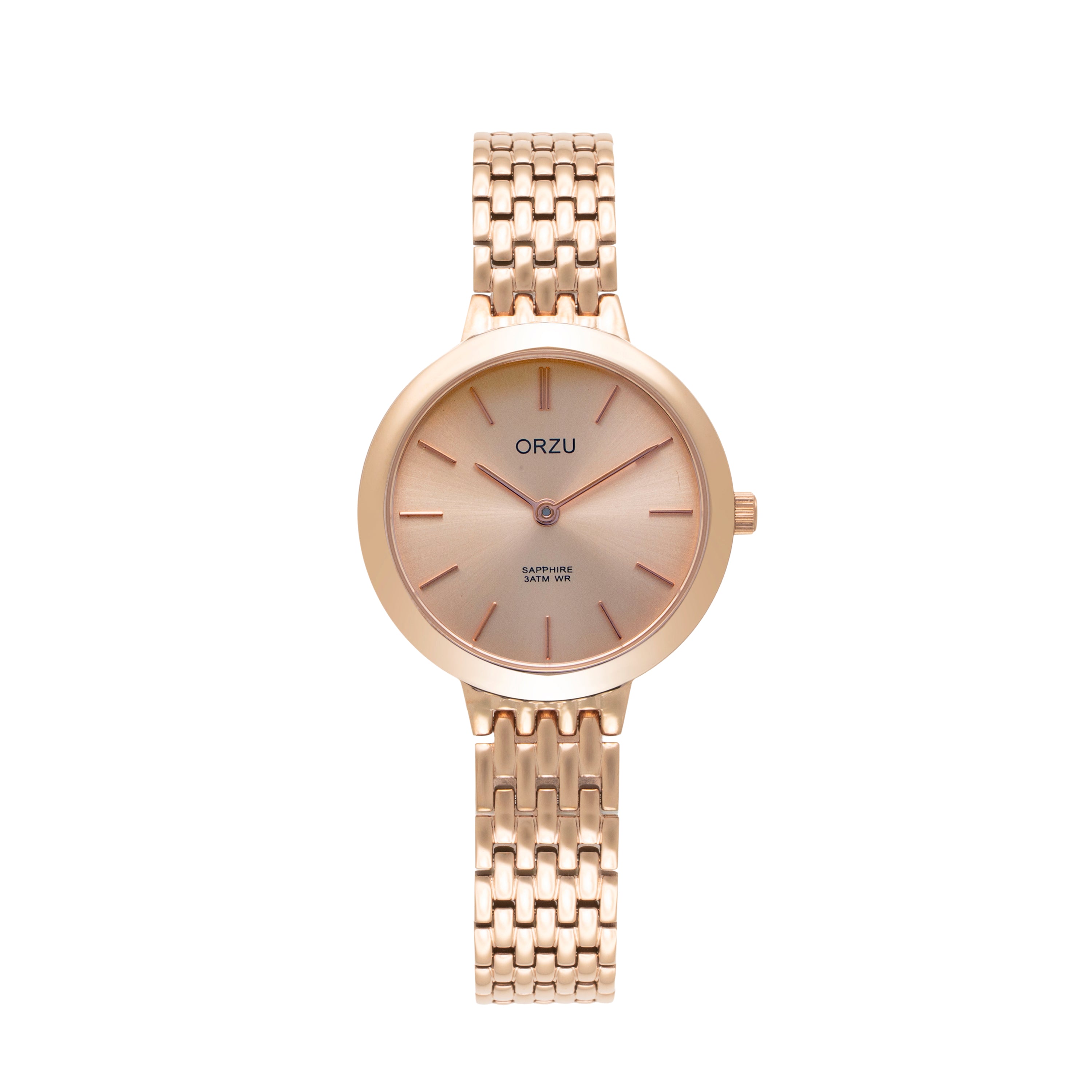 ORZU Analog Rose Gold Dial Women's Watch