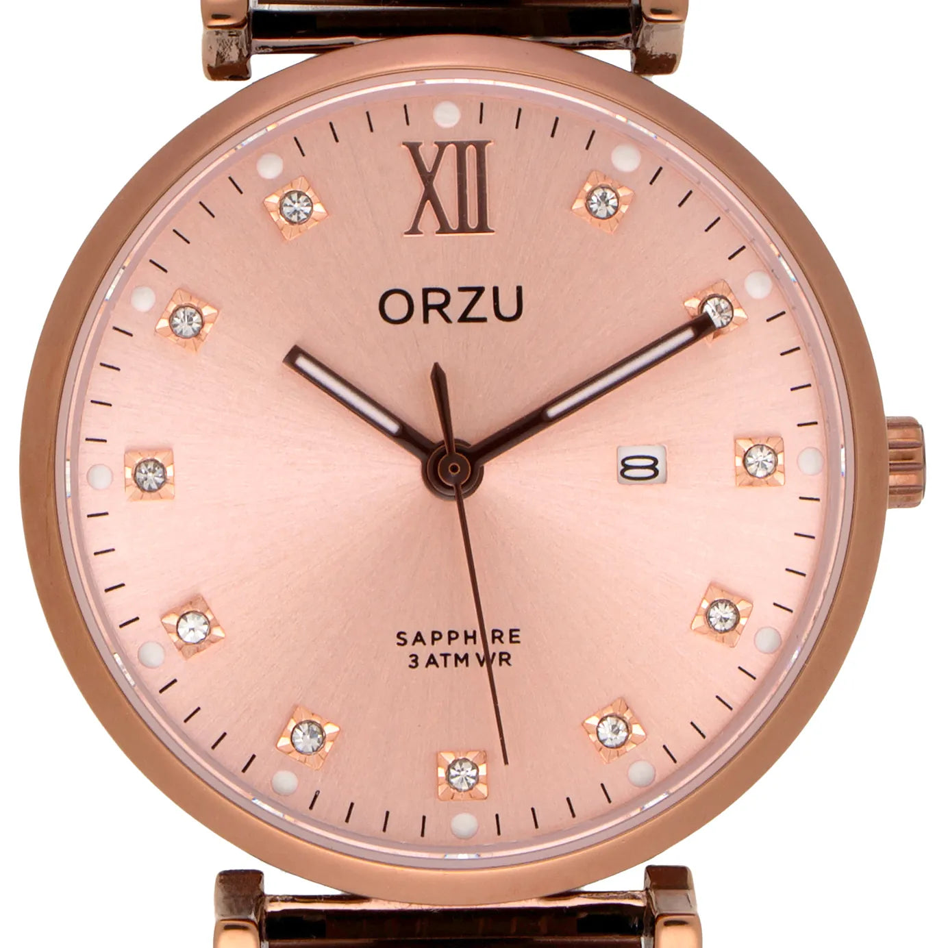 ORZU Analog Rose Gold Dial Women's Watch
