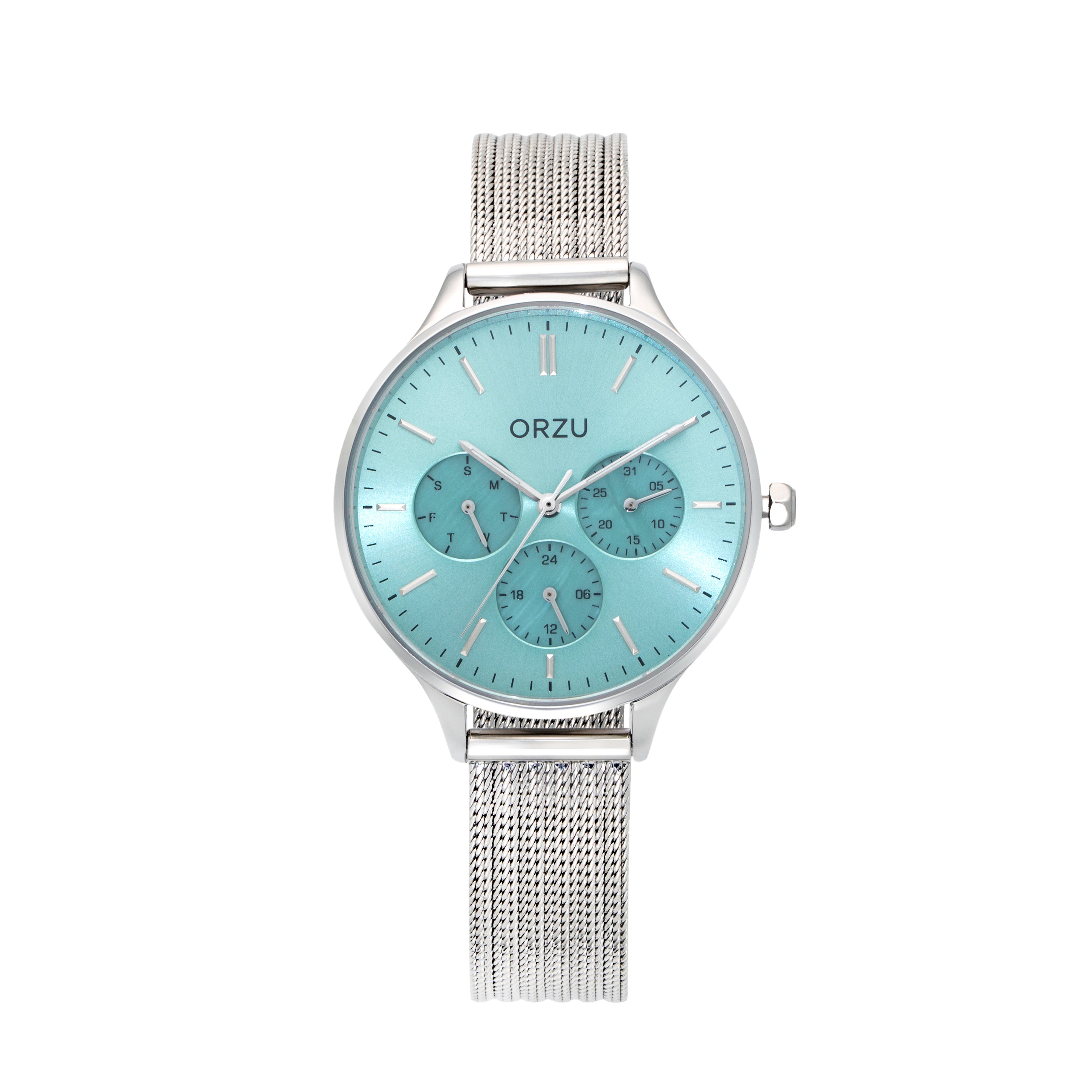 ORZU Multifunction Blue Dial Women's Watch