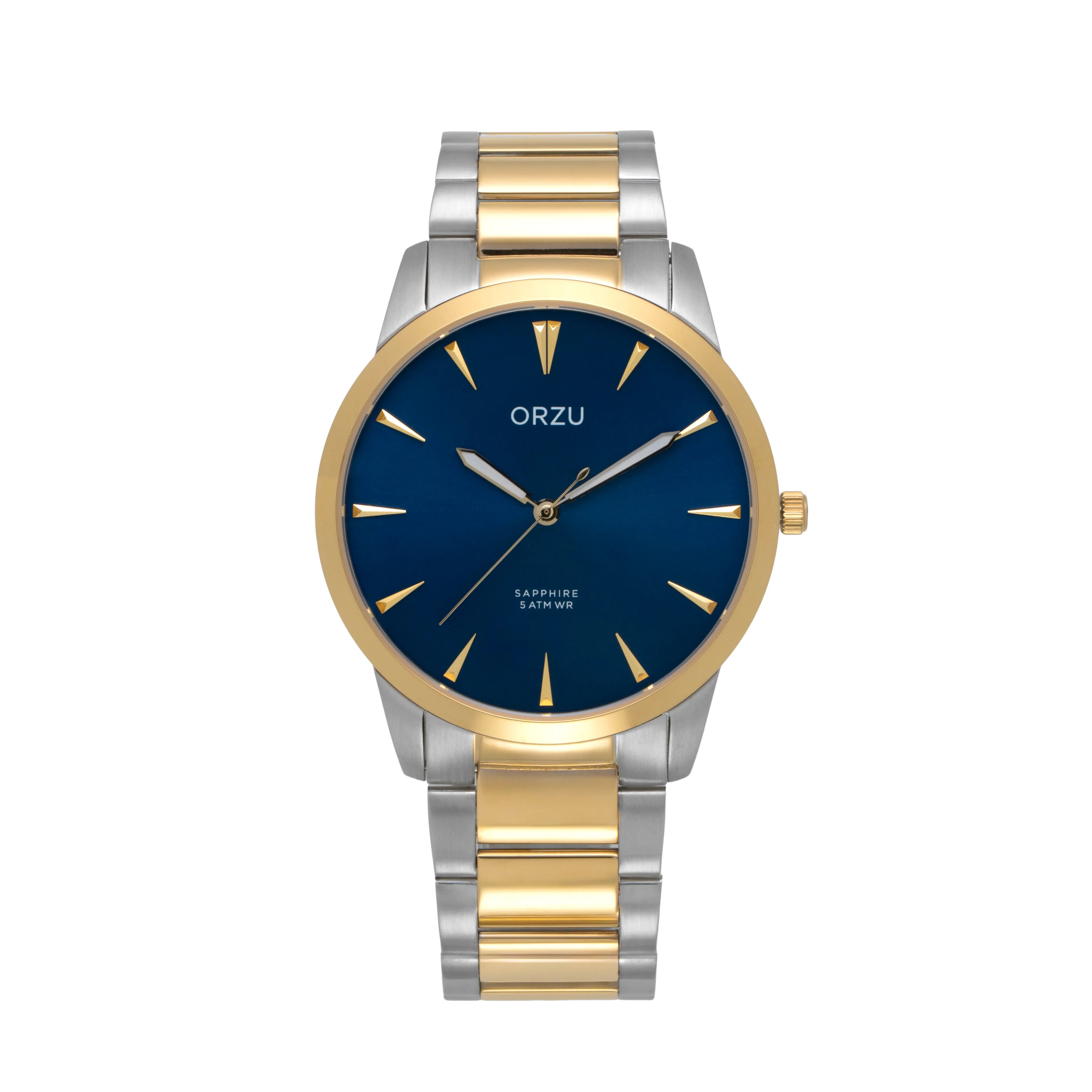 ORZU Analog Blue Dial Men's Watch