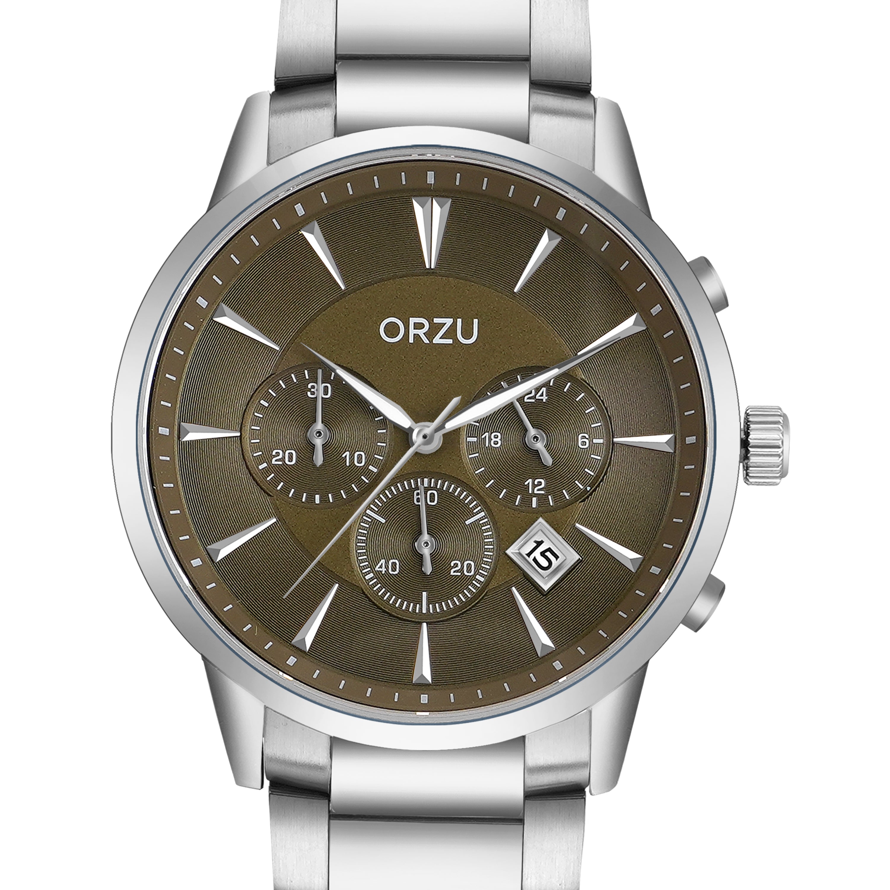 ORZU Chronograph Green Dial Men's Watch