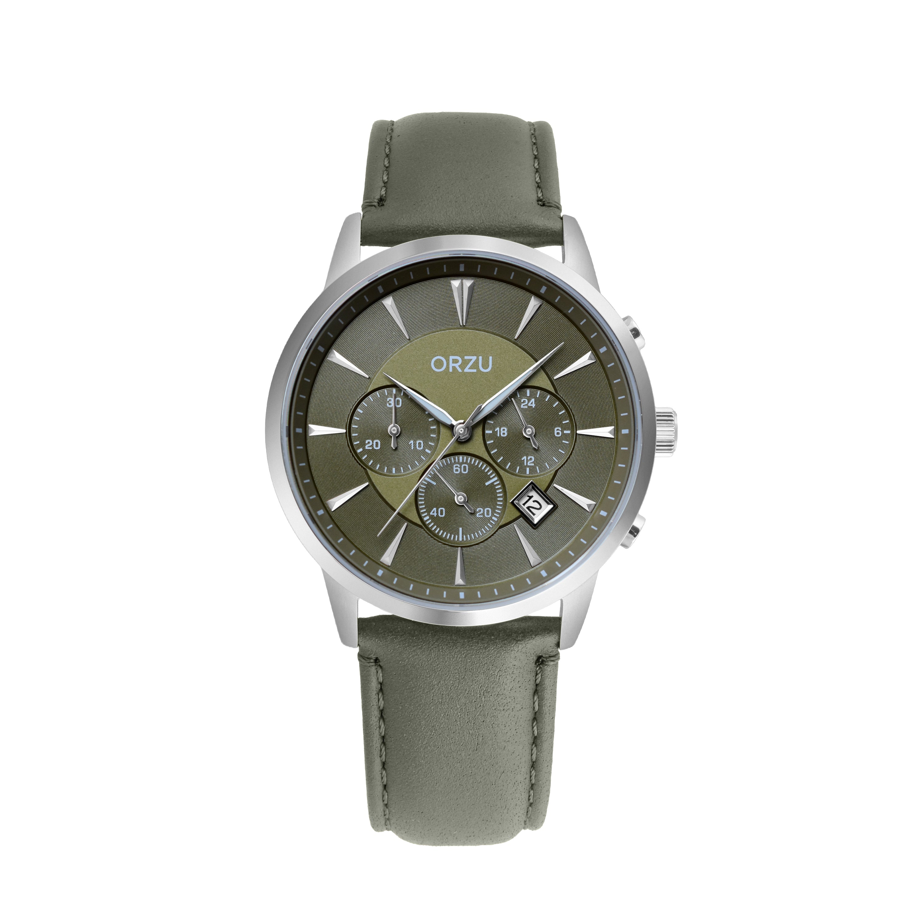 ORZU Chronograph Green Dial Men's Watch