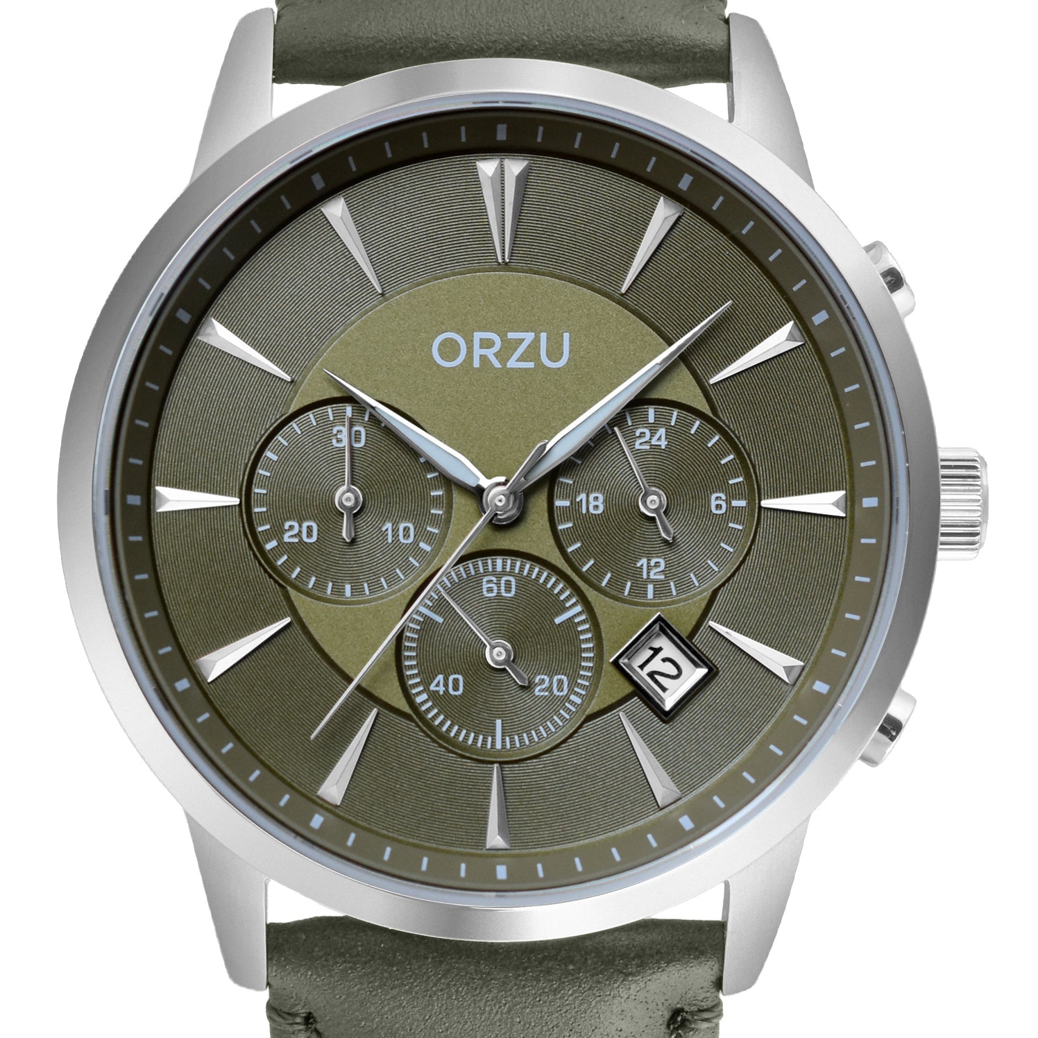 ORZU Chronograph Green Dial Men's Watch