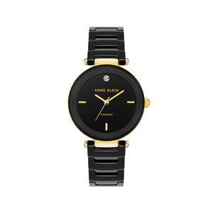 Orzu Watches - Anne Klein Black Dial Women's Watch