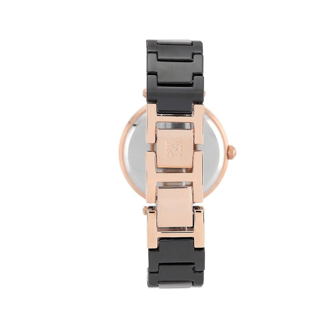 Orzu Watches - Anne Klein Black Dial Women's Watch