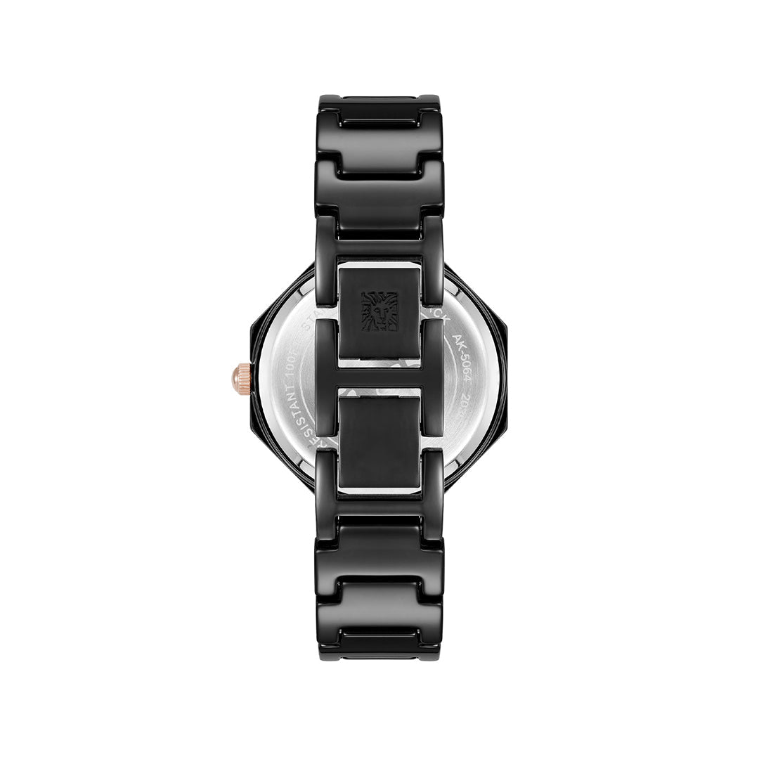 Orzu Watches - Anne Klein Black Dial Women's Watch