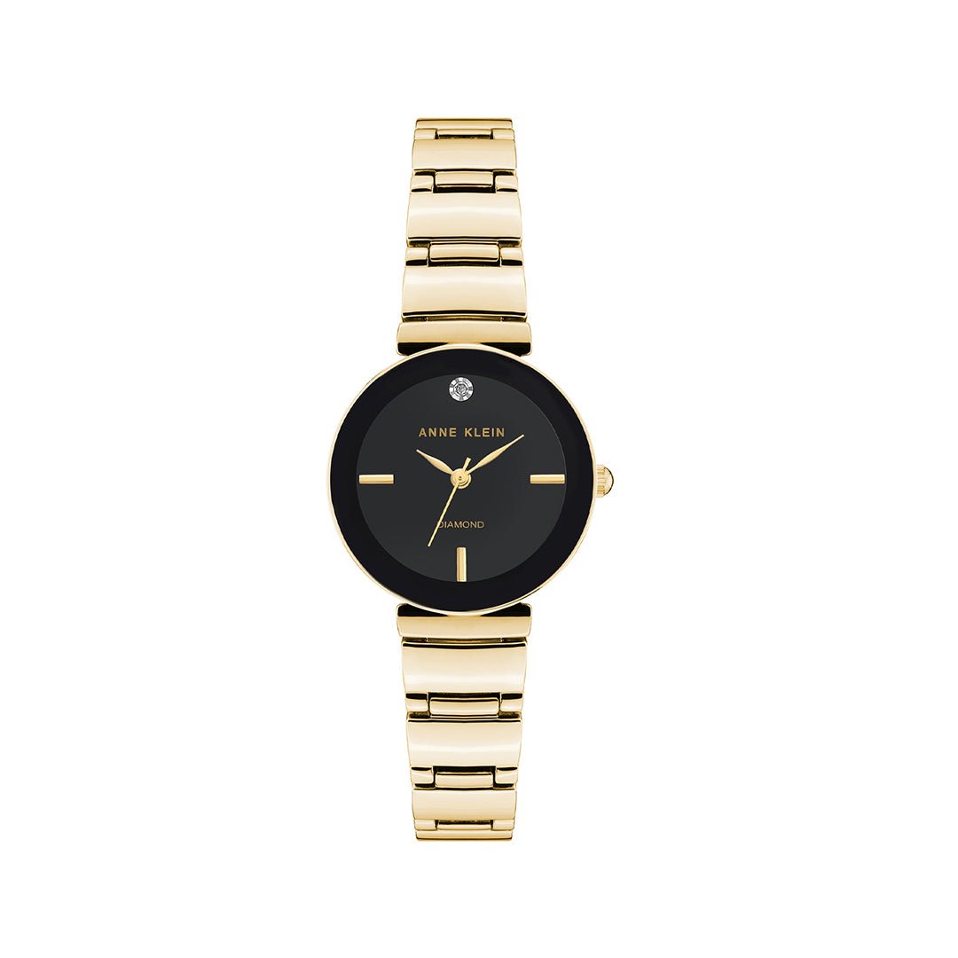 Orzu Watches - Anne Klein Black Dial Women's Watch