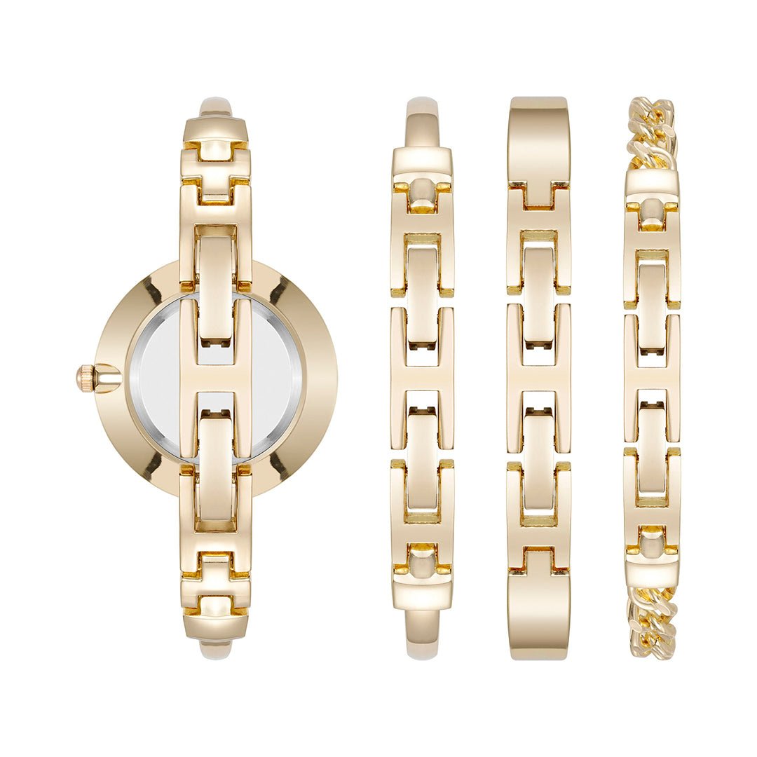 Orzu Watches - Anne Klein Black Glossy Dial Women's Watch