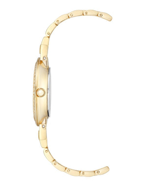 Orzu Watches - ANNE KLEIN Black Gold Tone Metal Round Watch – AK-2928BKGB