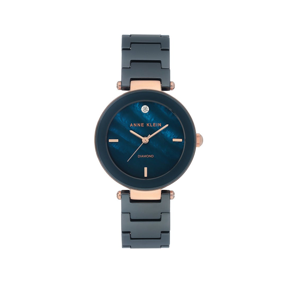 Orzu Watches - Anne Klein Blue Dial Women's Watch