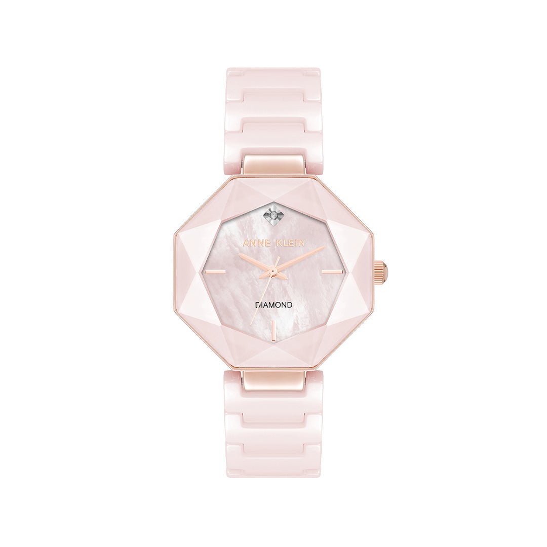 Orzu Watches - Anne Klein Blush Dial Women's Watch