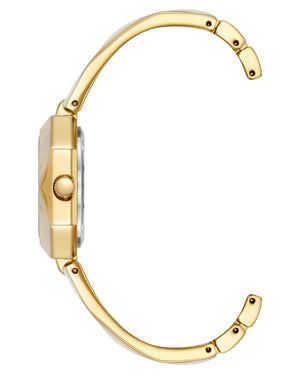 Orzu Watches - Anne Klein Gold Dial Gold Stainless Steel Mesh Women's Watch (AK-5598CHGB)