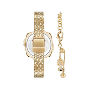 Orzu Watches - Anne Klein Gold Square Dial Women’s Watch