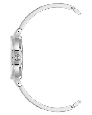 Orzu Watches - Anne Klein Light Pink Dial Silver Stainless Steel Mesh Women's Watch
