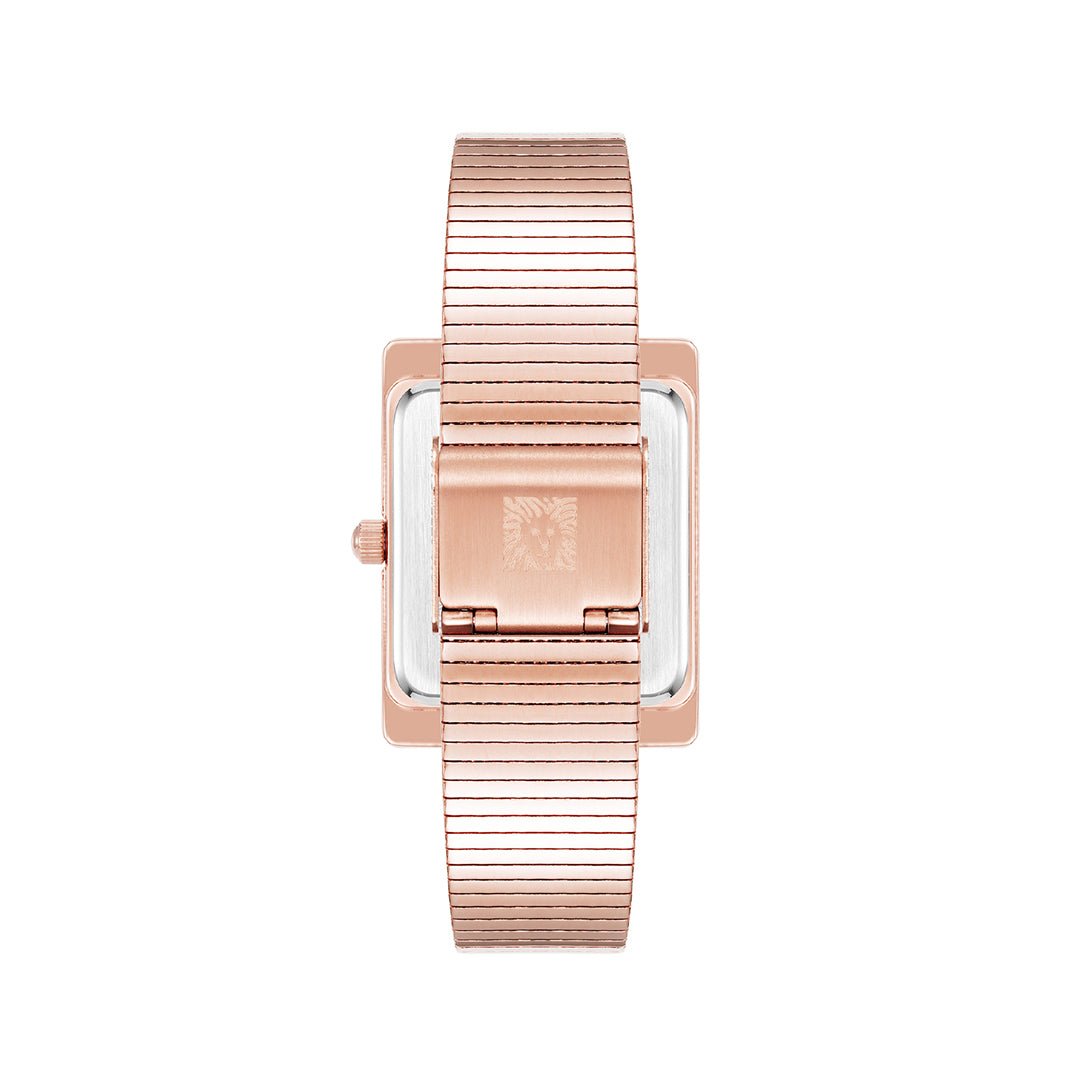 Orzu Watches - Anne Klein Pink Square Dial Women’s Watch