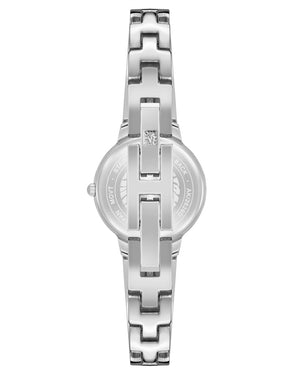 Orzu Watches - Anne Klein Purple Dial Silver Stainless Steel Mesh Women's Watch (AK-2627PRSV)