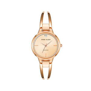 Orzu Watches - Anne Klein Rose Gold Dial Women's Watch