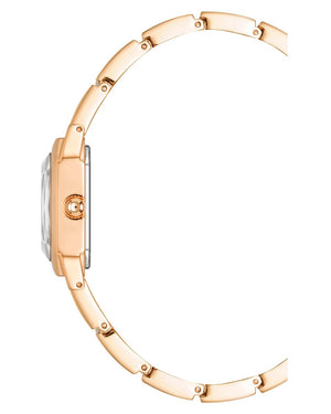 Orzu Watches - ANNE KLEIN Rose Gold Rose Gold Metal Octagon Watch – AK-4090RGRG