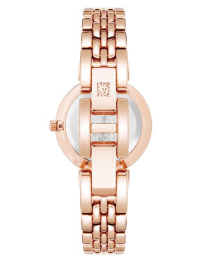 Orzu Watches - ANNE KLEIN Rose Gold Rose Gold Metal Round Watch – AK-3872RGRG