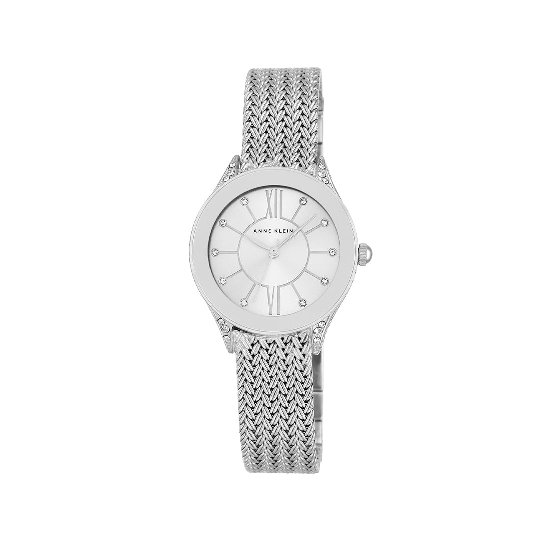 Orzu Watches - Anne Klein Silver Dial Women’s Watch