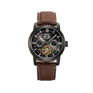 Orzu Watches - Automatic - Black Interchangeable Leather