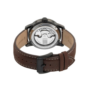 Orzu Watches - Automatic - Black Interchangeable Leather