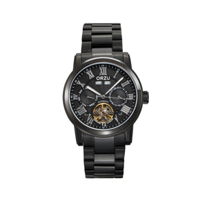 Orzu Watches - Automatic - Black Steel Bracelet