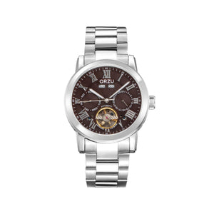 Orzu Watches - Automatic - Brown Steel Bracelet