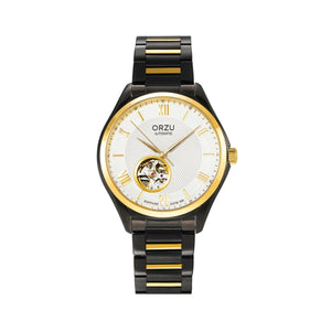 Orzu Watches - Automatic - White Gold Steel Bracelet