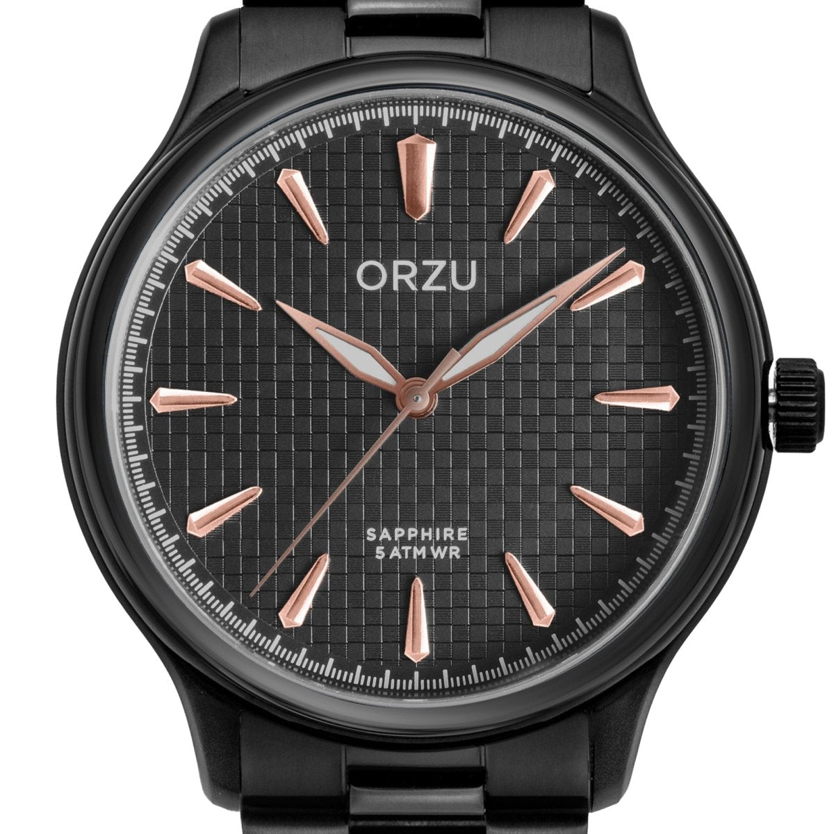 Orzu Watches - ORZU Analog Black Dial Men's Watch