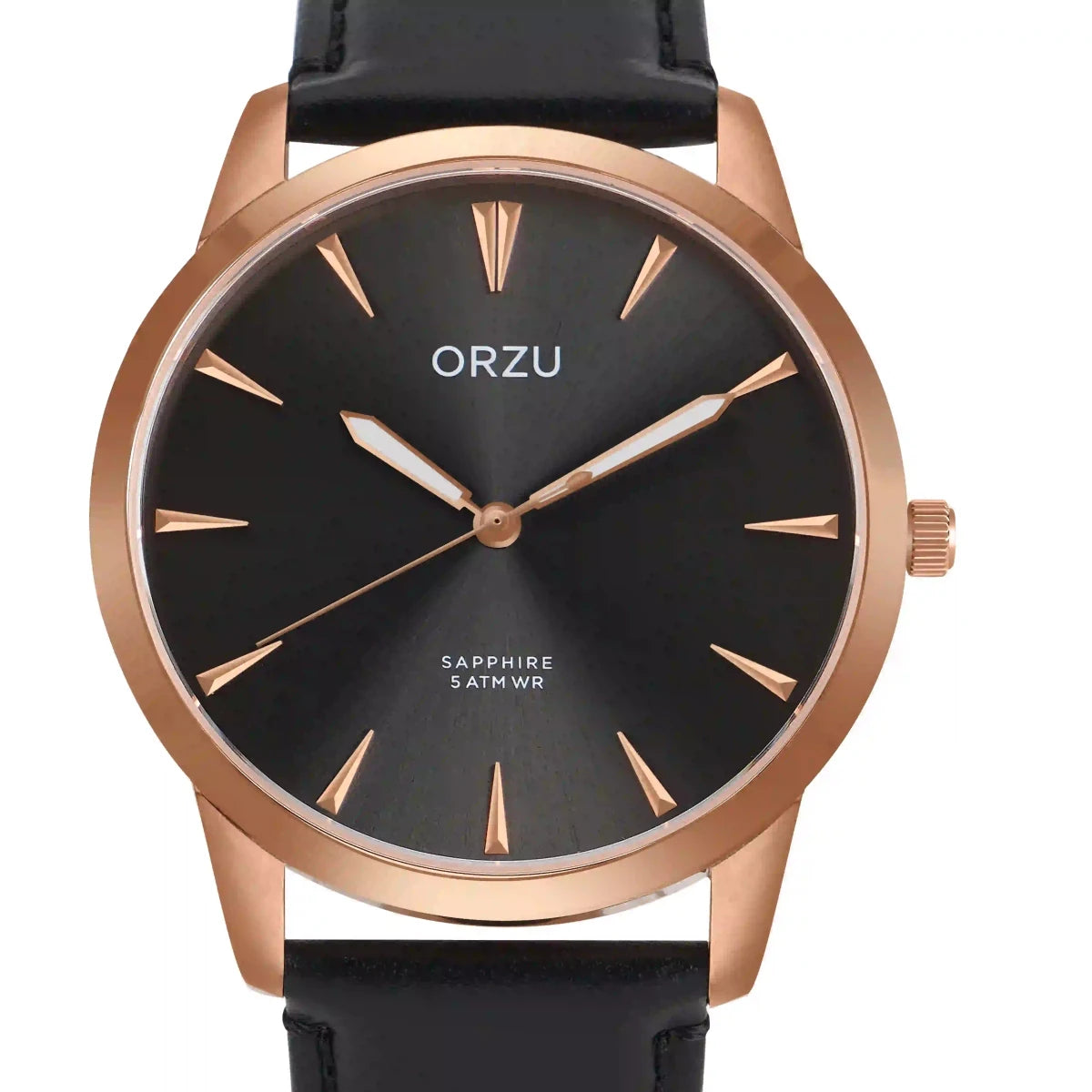 Orzu Watches - ORZU Analog Black Dial Men's Watch
