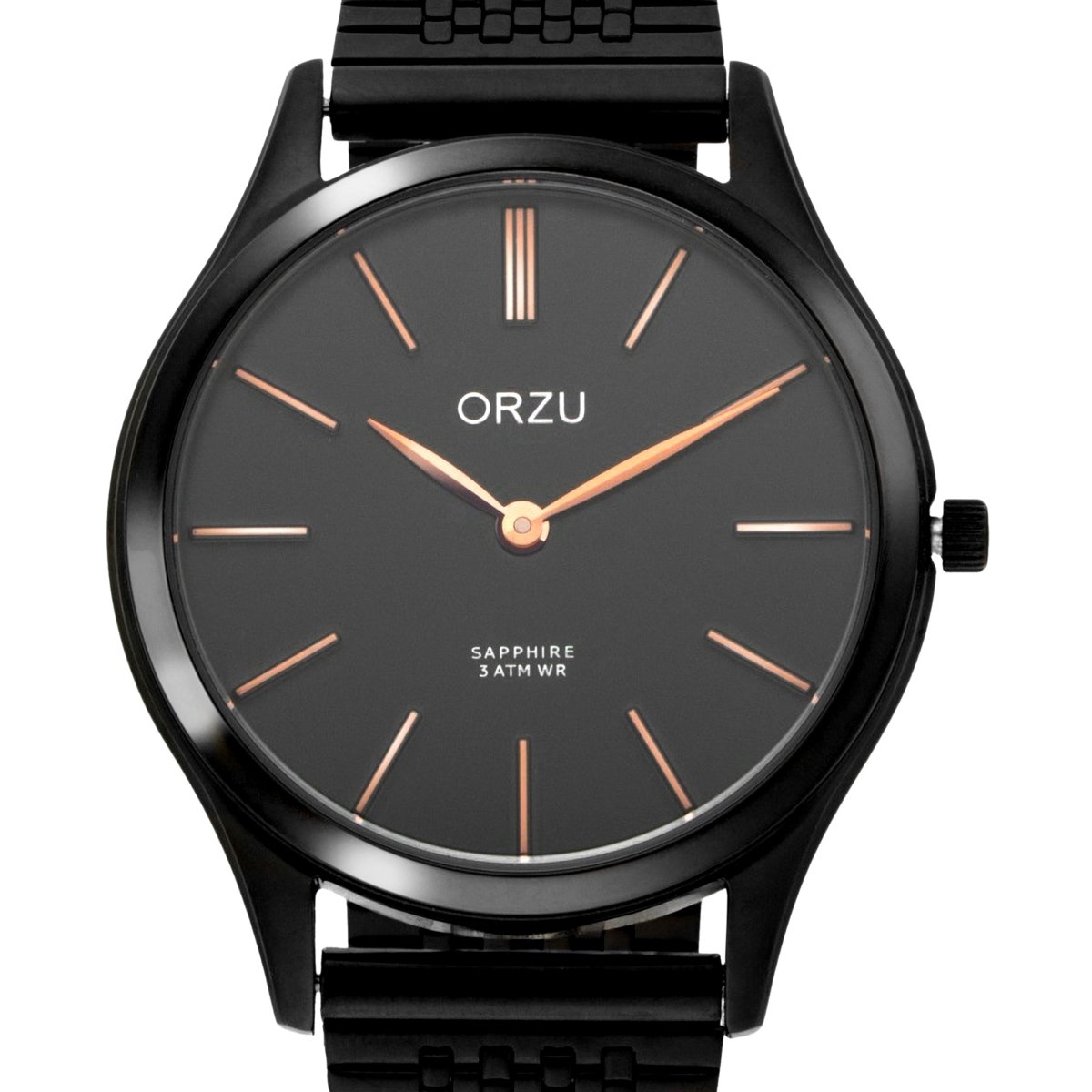 Orzu Watches - ORZU Analog Black Dial Women's Watch