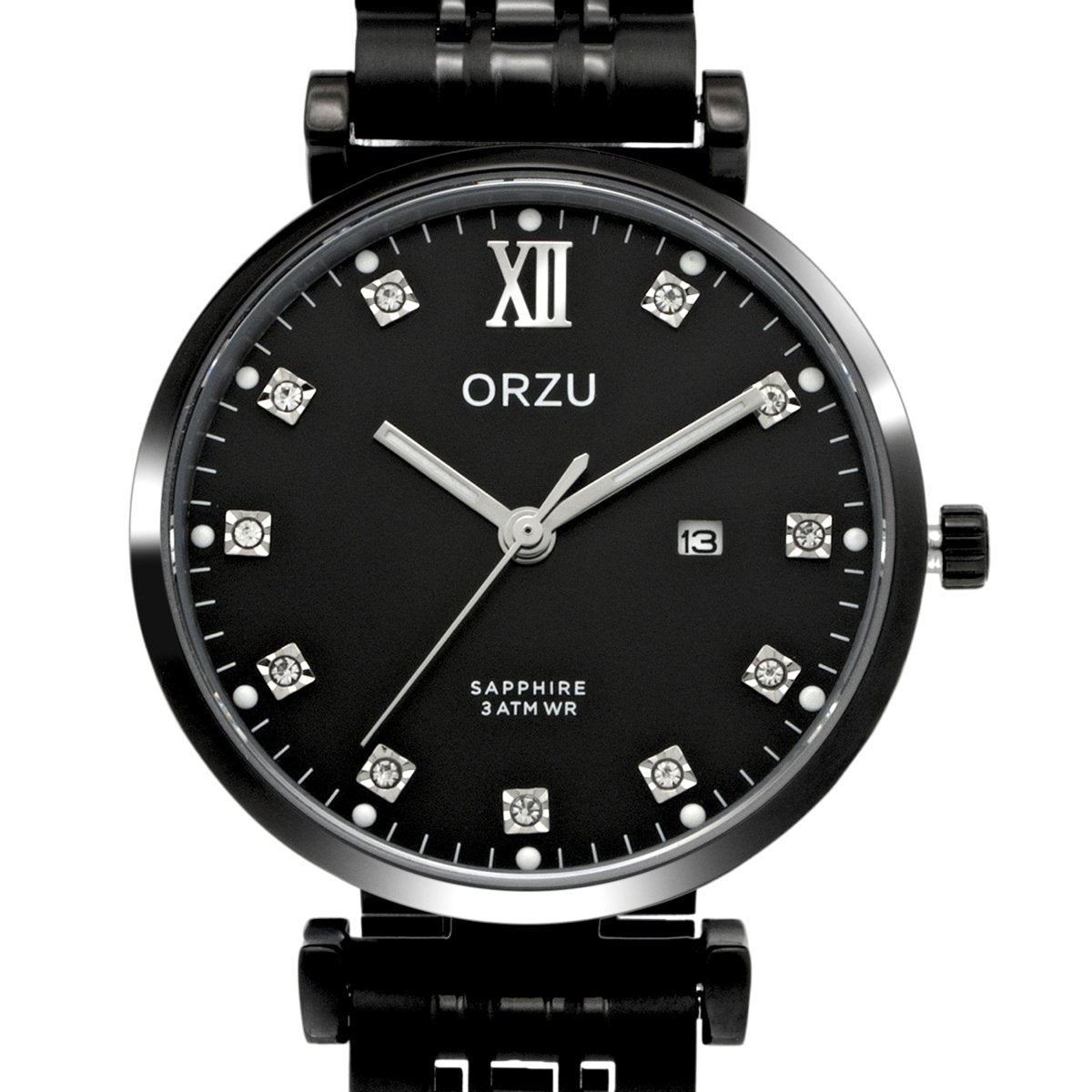Orzu Watches - ORZU Analog Black Dial Women's Watch