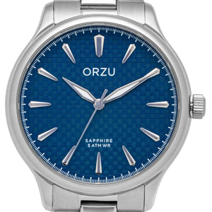 Orzu Watches - ORZU Analog Blue Dial Men's Watch