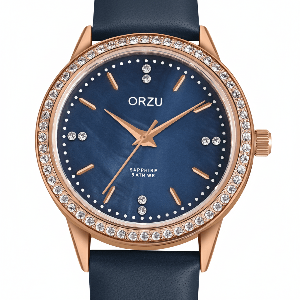 Orzu Watches - ORZU Analog Blue Dial Women's Watch