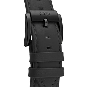 Orzu Watches - ORZU Analog Day Date Black Dial Men's Watch