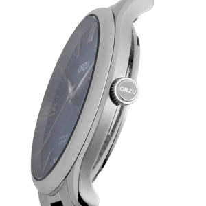 Orzu Watches - ORZU Analog Day Date Blue Dial Men's Watch