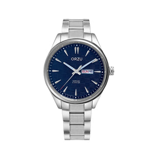 Orzu Watches - ORZU Analog Day Date Blue Dial Men's Watch
