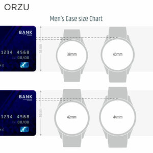 Orzu Watches - ORZU Analog Day Date Silver Dial Men's Watch