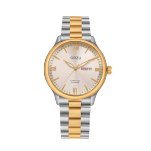 Orzu Watches - ORZU Analog Day Date White Dial Men's Watch