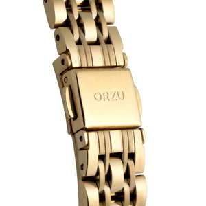Orzu Watches - ORZU Analog Gold Dial Women's Watch