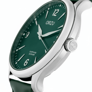Orzu Watches - ORZU Analog Green Dial Men's Watch