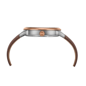 Orzu Watches - ORZU Analog Off Set Brown Dial Men's Watch