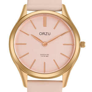 Orzu Watches - ORZU Analog Pink Dial Women's Watch
