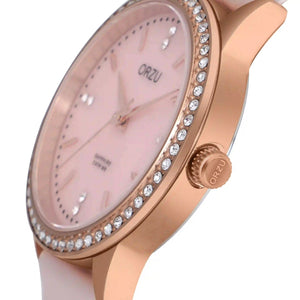 Orzu Watches - ORZU Analog Pink Dial Women's Watch