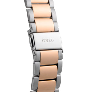 Orzu Watches - ORZU Analog Rose Gold Dial Men's Watch