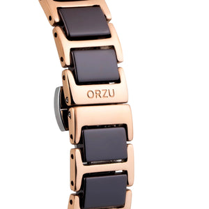 Orzu Watches - ORZU Analog Rose Gold Dial Women's Watch